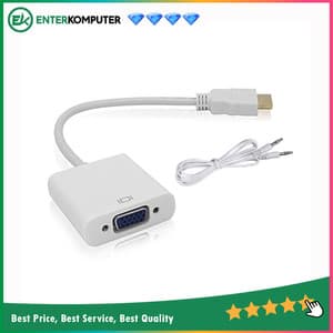 Connector / Konverter HDMI To VGA + Audio - Standart - foto 1