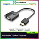 Vention HDMI to VGA Converter 0.15M Black - 42154 - foto 1