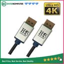 Kabel Display Port To DisplayPort 1.2 4K 1 Meter 60 Hz (HINEIGHT(H8)) -  H8-DP12VA1 - foto 1