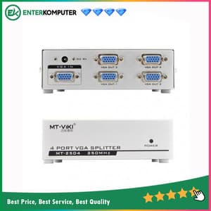 Bafo VGA Splitter 4 Port (250MHz) - BF-156 - foto 1