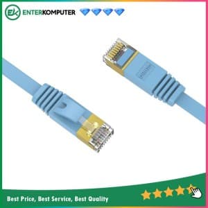 Orico Kabel LAN CAT 6 Flat 10 Meter - PUG-GC6B-100 - foto 1