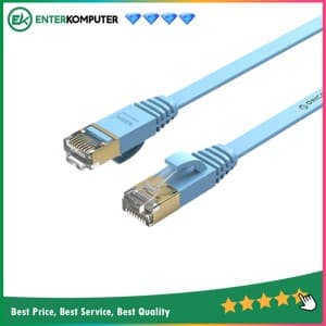 Orico Kabel LAN CAT 7 Flat 1 Meter - PUG-C7B-10 - foto 1
