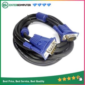 Kabel VGA To VGA Standar 5 Meter - foto 1