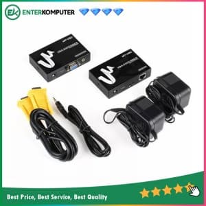 Netline VGA + Audio Extender 200 Meter Via UTP - foto 1