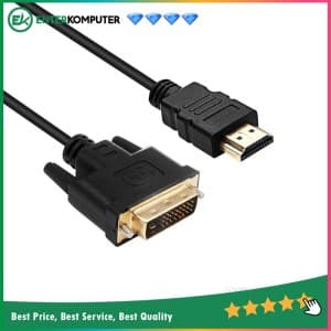 Kabel HDMI To DVI 1.5 Meter - Standard - foto 1