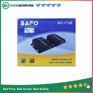 Bafo HDMI Extender Over Cat 6 Lan Cable 200 Meter - BF-374B - foto 1