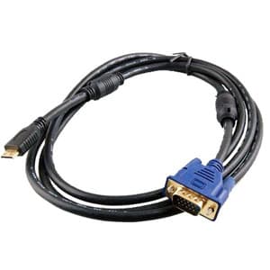 Kabel Mini HDMI To VGA Tanpa Audio - foto 1