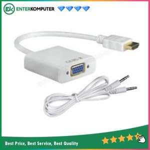 Netline Kabel Mini HDMI To VGA + Audio - foto 1