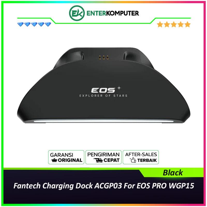 Fantech Charging Dock ACGP03 For EOS PRO WGP15 - Black - foto 1