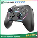 Sades Ryunix G80 Wireless Gamepad Hall Effect Analog Dual Mode - Black - foto 1
