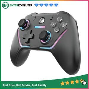 Sades Ryunix G80 Wireless Gamepad Hall Effect Analog Dual Mode - Black - foto 1