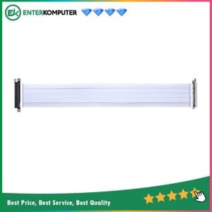 LIAN LI PW-PCI-4-60W - 600mm PCI-e 4.0 Riser Cable - White - foto 1
