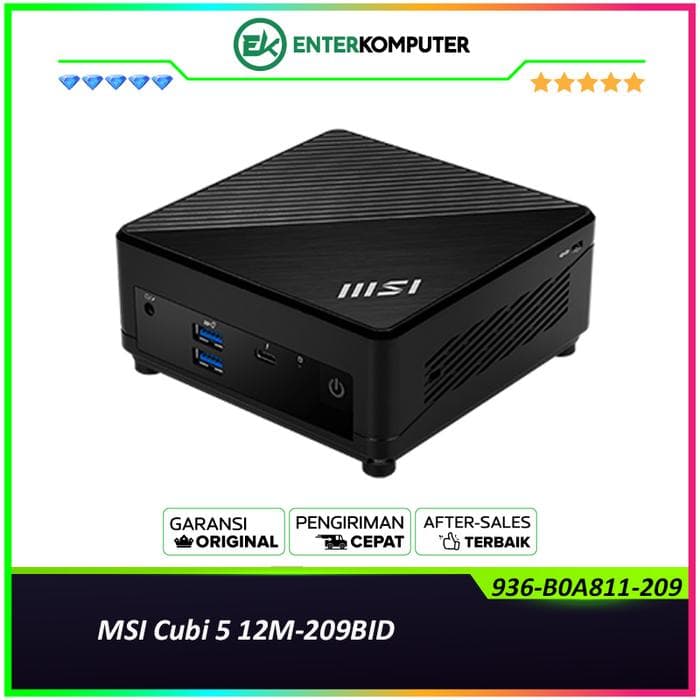 MSI Cubi 5 12M-286BID Barebone - foto 1