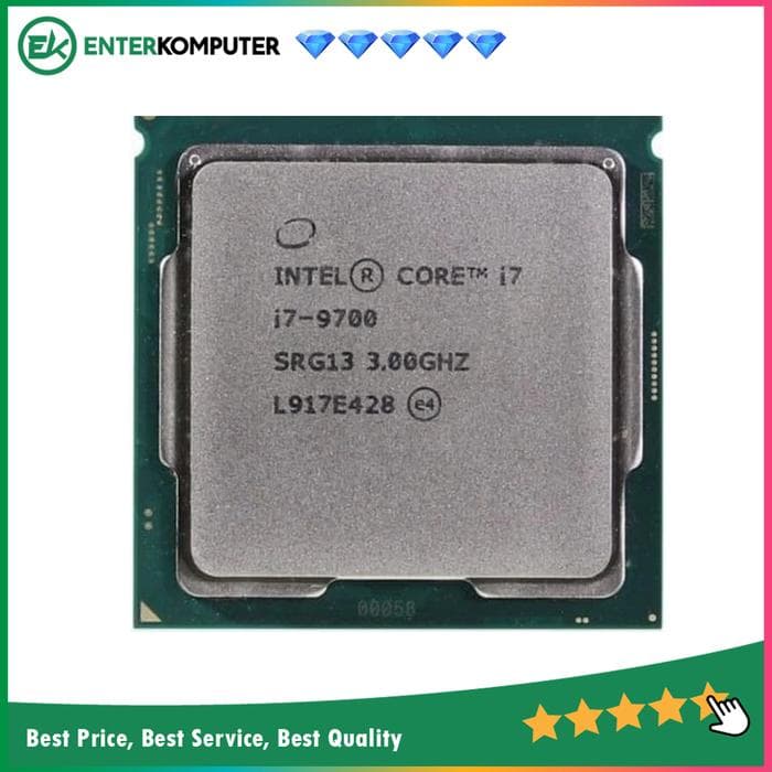 Intel Core i7-9700 3.0Ghz Up To 4.7Ghz - Cache 12MB [Tray] Socket LGA 1151V2 - Coffeelake Series - foto 1