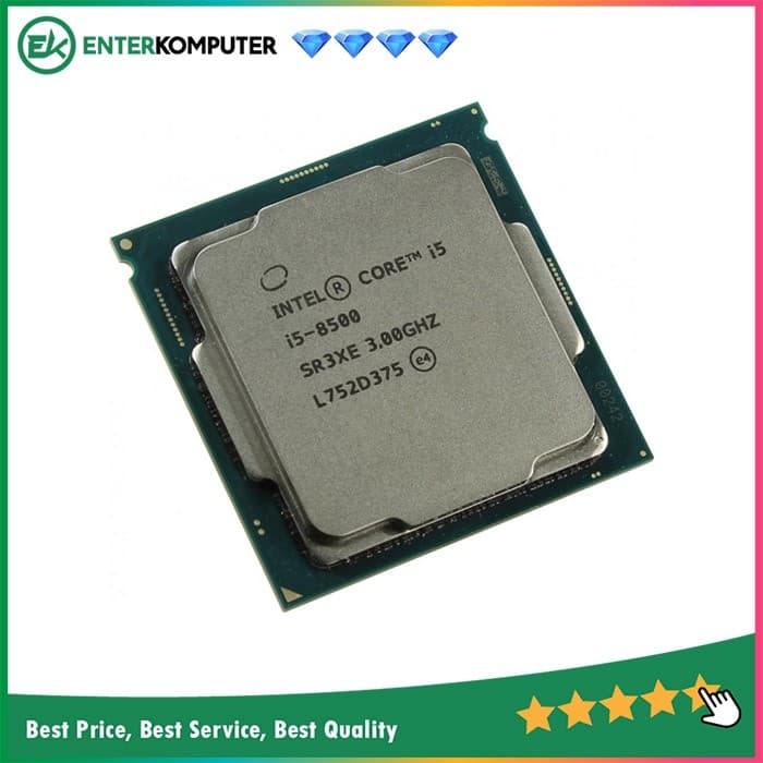 Intel Core i5-8500 3.0Ghz Up To 4.1Ghz - Cache 9MB [Tray] Socket LGA 1151V2 - Coffeelake Series - foto 1