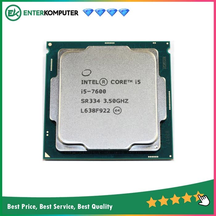 Intel Core i5-7600 3.5Ghz - Cache 6MB [Tray] Socket LGA 1151 - Kabylake Series - foto 1