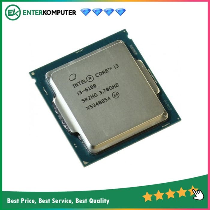 Intel Core i3-6100 3.7Ghz - Cache 3MB [Tray] Socket LGA 1151 - Skylake Series - foto 1