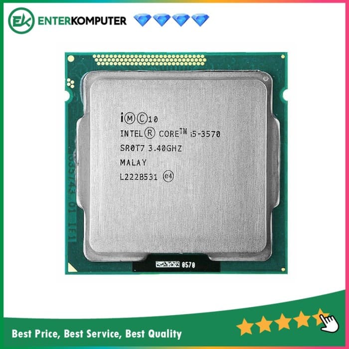 Intel Core i5-3570 3.4Ghz Cache 6MB [Tray] Socket LGA 1155 - foto 1