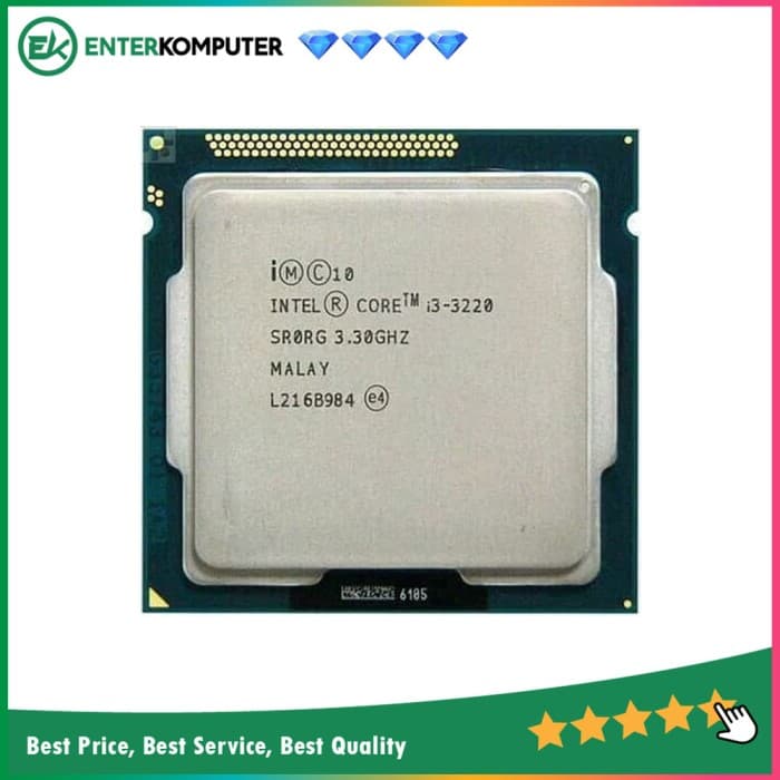 Intel Core i3-3220 3.3Ghz Cache 3MB [Tray] Socket LGA 1155 - foto 1