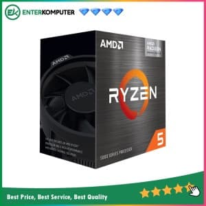 AMD Ryzen 5 5600G 3.9Ghz Up To 4.4Ghz Cache 16MB 65W AM4 [Box] - 6 Core - 100-100000252BOX - with AMD Wraith Stealth Cooler (Garansi Lokal/AMD Indonesia) - foto 1