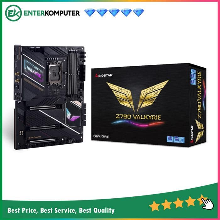 Biostar Z790 Valkyrie (LGA1700, Z790, DDR5, USB3.2 Type-C, SATA3) - foto 1
