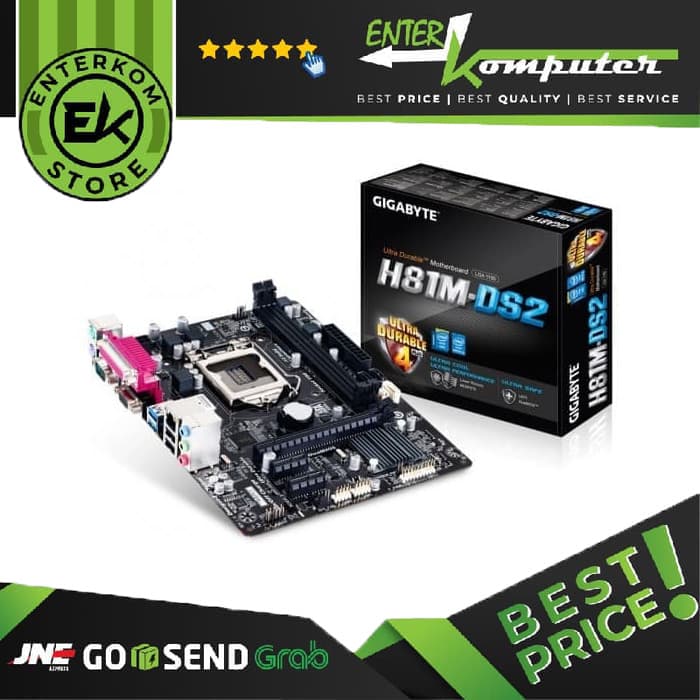 Gigabyte GA-H81M-DS2 (LGA1150, H81, DDR3, SATA3, USB3) - foto 1