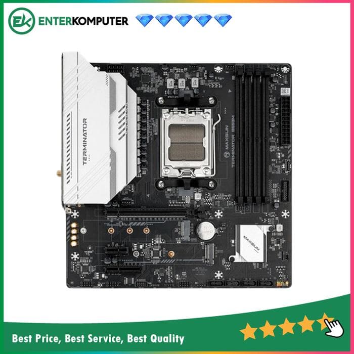 MAXSUN Terminator B650M WIFI6 (AM5, AMD B650, DDR5, USB3.2 Type-C, SATA3) - foto 1