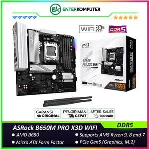 ASRock B650M PRO X3D WIFI (AM5, AMD B650, DDR5, USB3.2 Type-C, SATA3) - foto 1