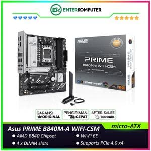 Asus PRIME B840M-A WIFI-CSM (AM5, AMD B840, DDR5, USB3.2 Type-C, SATA3) - foto 1