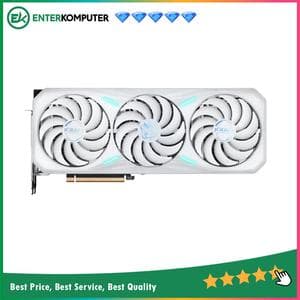 MAXSUN GeForce RTX 4070 SUPER 12GB GDDR6X iCraft OC 12G Limited (White Edition) - Skylight RGB - TRIPLE FAN - Garansi 3 Thn - foto 1