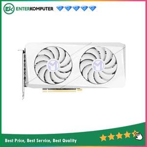 MAXSUN GeForce RTX 4060 Ti 8GB GDDR6 Terminator W 8G White Edition - Cyber RGB - DUAL FAN - Garansi 3 Thn - foto 1