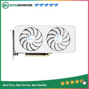 MAXSUN GeForce RTX 4060 8GB GDDR6 iCraft OC 8G Limited X2 (White Edition) - Skylight RGB - DUAL FAN - Garansi 3 Thn - foto 1