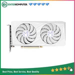 MAXSUN GeForce RTX 4060 8GB GDDR6 Terminator W 8G White Edition - Cyber RGB - DUAL FAN - Garansi 3 Thn - foto 1