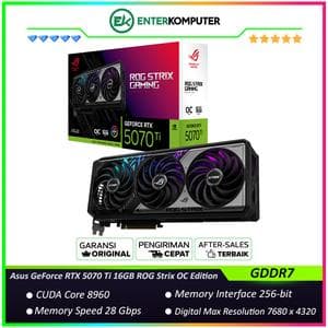 Asus GeForce RTX 5070 Ti 16GB GDDR7 ROG Strix OC Edition - foto 1