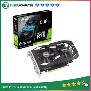 Asus GeForce RTX 3050 6GB GDDR6 - Dual OC Edition - foto 1
