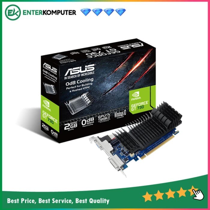 Asus GeForce GT 730 2GB DDR5 64 Bit - foto 1