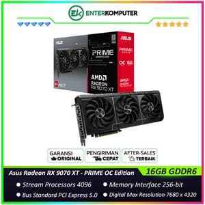 Asus Radeon RX 9070 XT 16GB GDDR6 PRIME OC Edition - foto 1