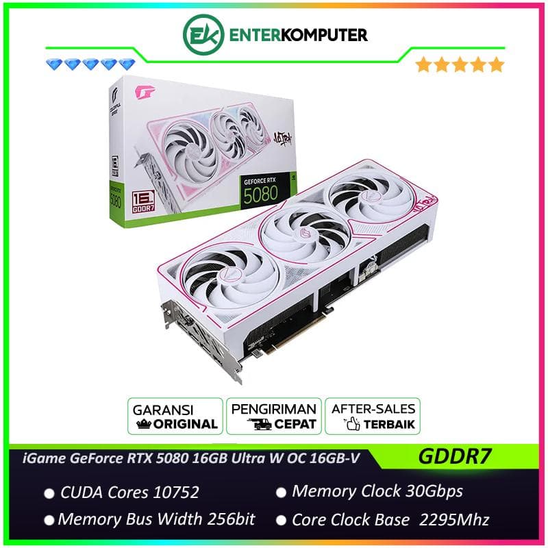 iGame GeForce RTX 5080 16GB GDDR7 Ultra W OC 16GB-V - foto 1