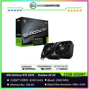 MSI GeForce RTX 5070 12GB GDDR7 - Shadow 2X OC - foto 1