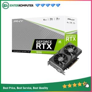 PNY GeForce RTX 3050 6GB GDDR6 VERTO Dual Fan - foto 1