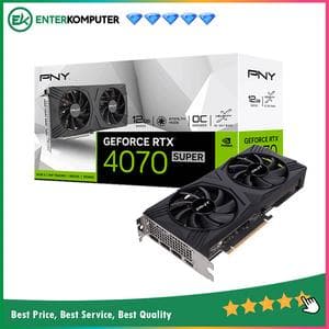 PNY GeForce RTX 4070 SUPER 12GB GDDR6X VERTO OC Dual Fan - foto 1