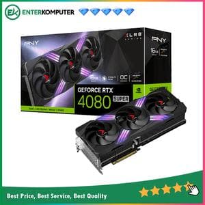 PNY GeForce RTX 4080 SUPER 16GB GDDR6X XLR8 Gaming VERTO EPIC-X RGB OC Triple Fan - foto 1