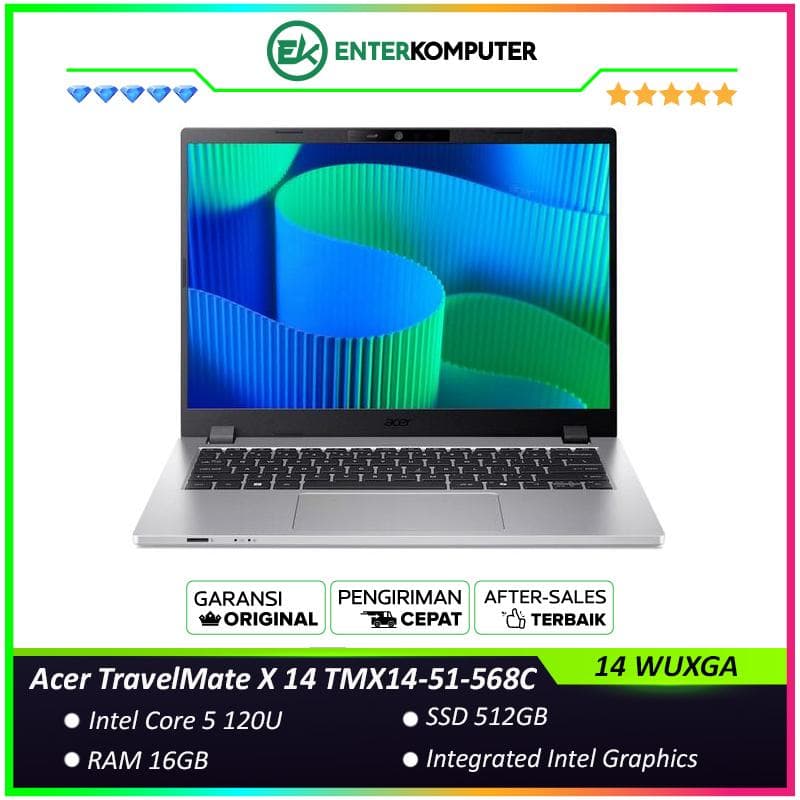Acer TravelMate X 14 TMX14-51-568C - foto 1