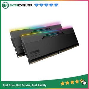 KLEVV CRAS V RGB Obsidian Black DDR5 PC57600 7200MHz 32GB (2x16GB) 34-44-44-84 - KD5AGUA80-72B340G - foto 1