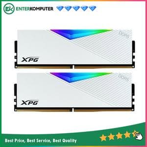 ADATA XPG LANCER RGB White Edition DDR5 PC48000 6000MHz 32GB (2x16GB) CL30-40-40 - AX5U6000C3016G-DCLARWH - foto 1