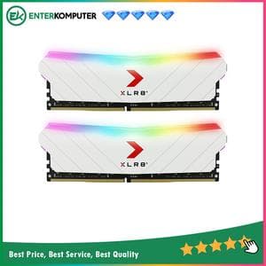 PNY XLR8 Gaming EPIC-X RGB White DDR4 PC25600 3200MHz 16GB (2x8GB) - MD16GK2D4320016XRGBW - foto 1