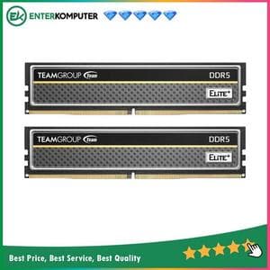 Team Elite Plus Black DDR5 PC44800 5600MHz 16GB (2x8GB) 46-46-46-90 - TPBD516G5600HC46DC01 - foto 1