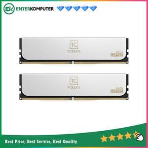 Team T-Create Expert White DDR5 PC51200 6400MHz 32GB (2x16GB) 40-40-40-84 - CTCWD532G6400HC40BDC01 - foto 1