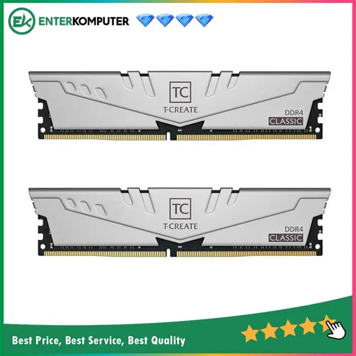 Team T-Create Classic 10L DDR4 PC25600 3200MHz 16GB (2x8GB) 22-22-22-52 - TTCCD416G3200HC22DC01 - foto 1