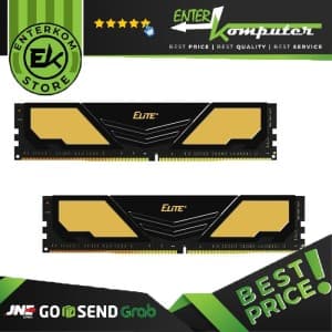 Team Elite Plus Black DDR4 PC25600 3200MHz 64GB (2x32GB) 22-22-22-52 - TPD464G3200HC22DC01 - foto 1